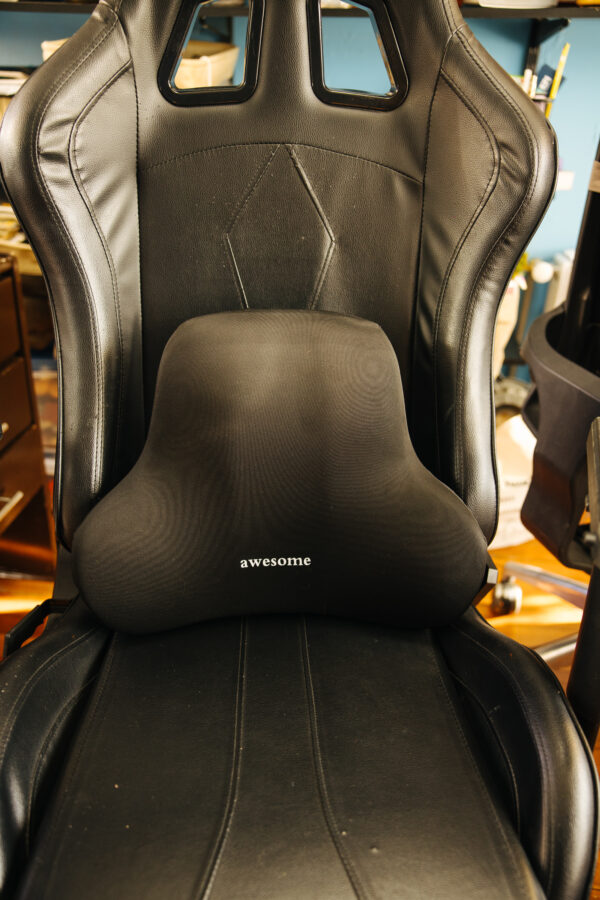 Cojin lumbar de espuma viscoelastica para sillas de oficina - Imagen 2
